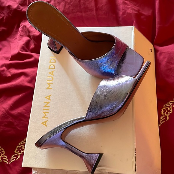 Amina Muaddi Shoes - Amina muaddi lupita slipper